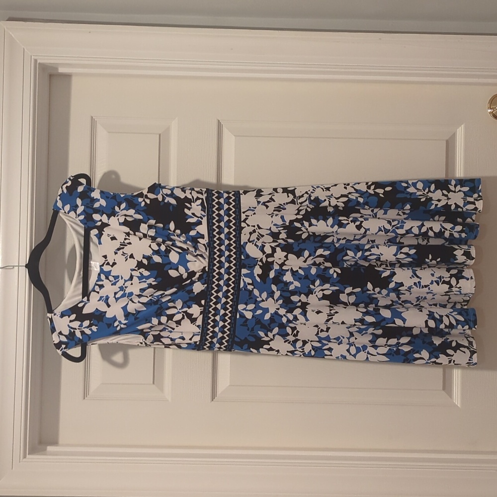 Seller's Favorite Blue Floral Dress